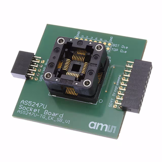 AS5247U-TQ_EK_SB ams OSRAM  Adaptateurs de programmation Sockets